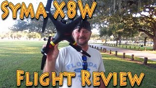 Still from Syma X8W (X5SW) FPV 2.4ghz Drone Review