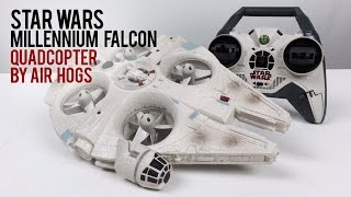 Still from Air Hogs RC Star Wars Millennium Falcon Quadcopter Drone Review