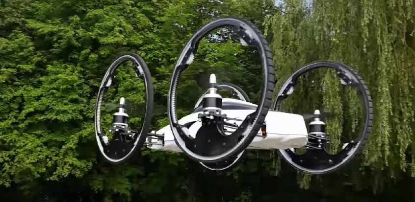 Still from B Flying Car Quadcopter Expendables 3 Drone