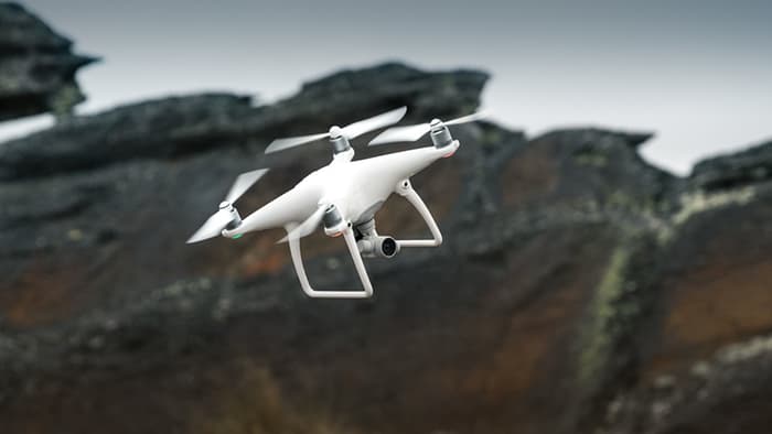 Still from Hands-On with DJI's Phantom 4 Quadcopter Drone