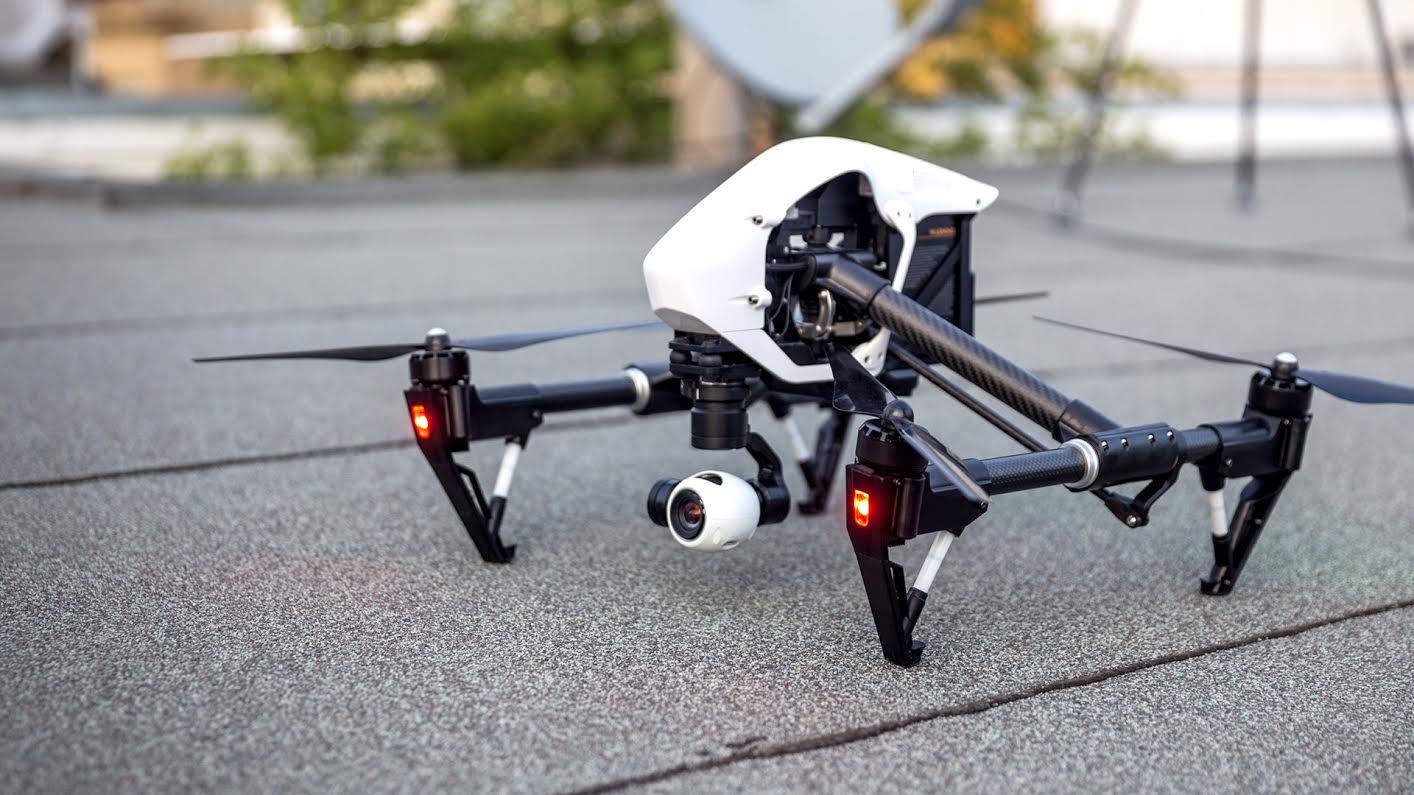 Still from CES 2016 | DJI QuadCopters and Drones | Consumer Electronics Show | Latest Models | Demonstration