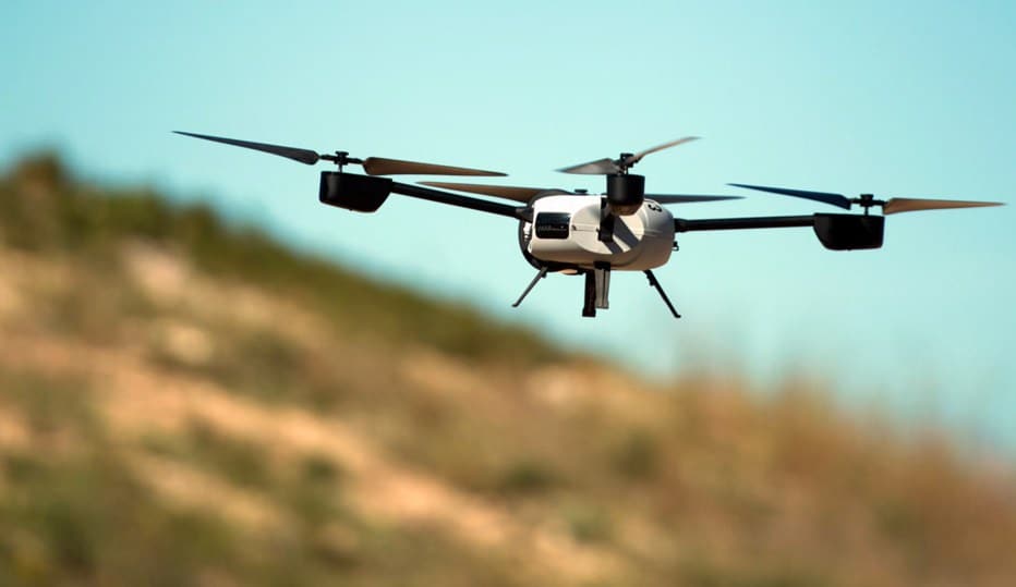 Still from The New Flying Archaeologists; The Drones