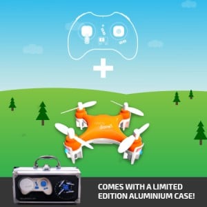 Still from Teeny Drones Mini Drone Review and Flight Video