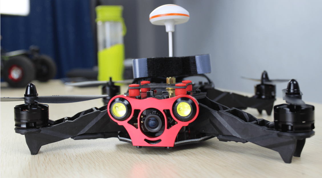 Still from Eachine Racer 250 FPV Drone Review - Part 2 - Flight & Crash Test