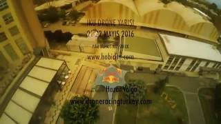 Still from Istanbul Kültür University Drone Race