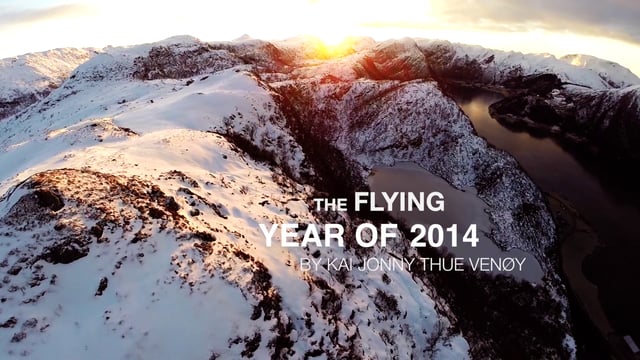 Still from The Flying Year of 2014 - Showreel
