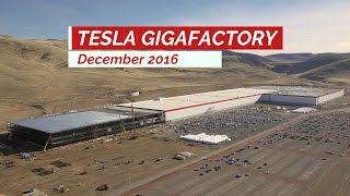 Still from TESLA GIGAFACTORY December 2016 Construction Update 4K