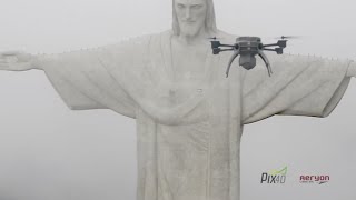 Still from Pix4D - Mapping Christ the Redeemer