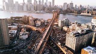 Still from Mavic Pro: New York City. | Shot In 4K.